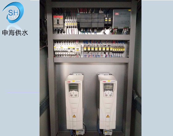 無錫負壓罐--電控柜內部配置